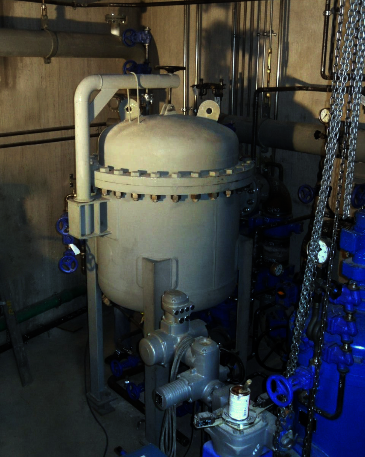 Bag Filter EFB-M for solid liquid separation in action