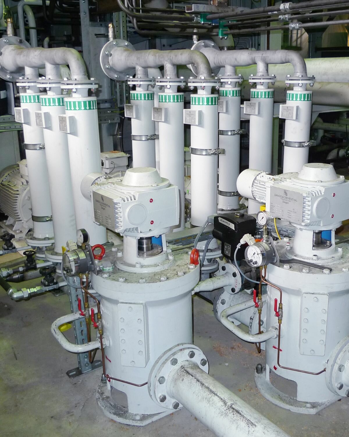 Separator im Einsatz