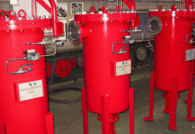 Multi-Beutelfilter im Einsatz