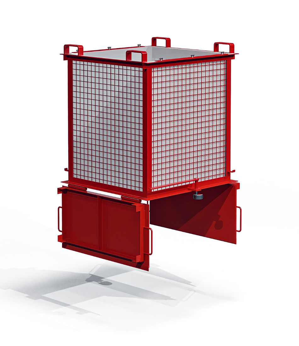 Sludge dewatering device for industrial filters