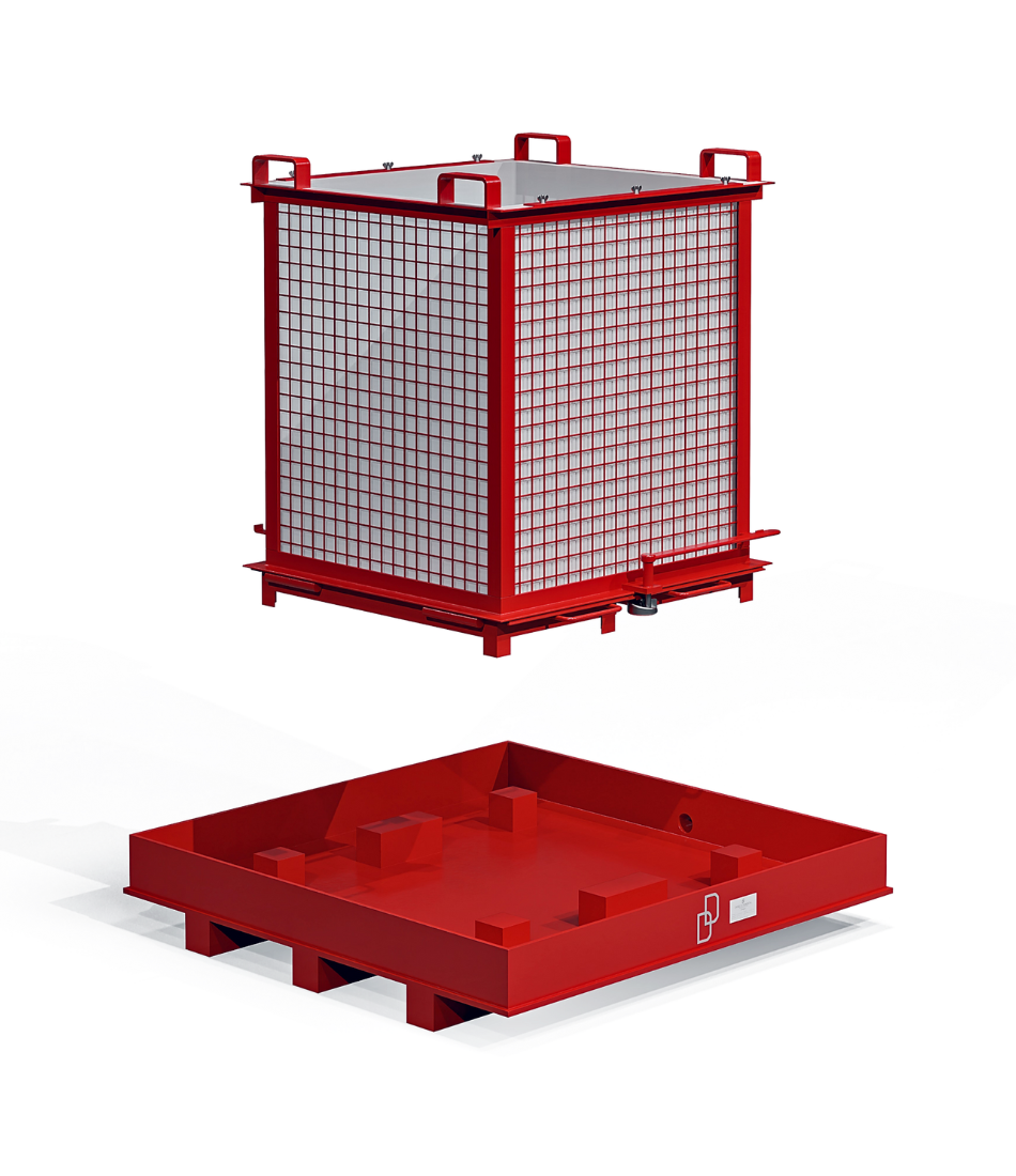 Sludge dewatering device for industrial filters