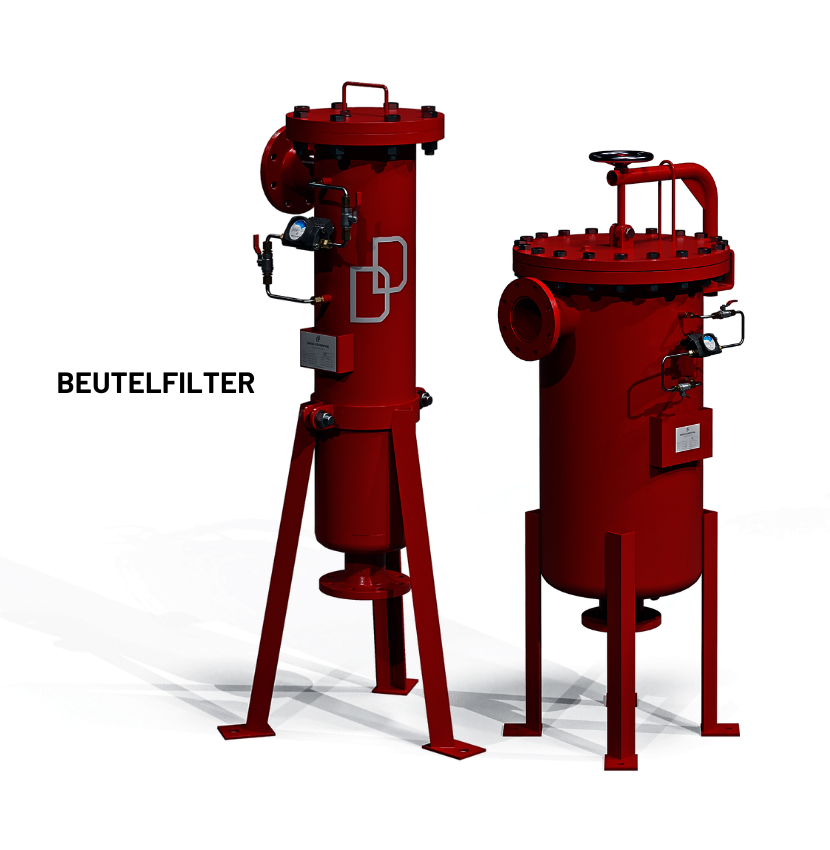 Beutelfilter für Wasseraufbereitung in Industrie