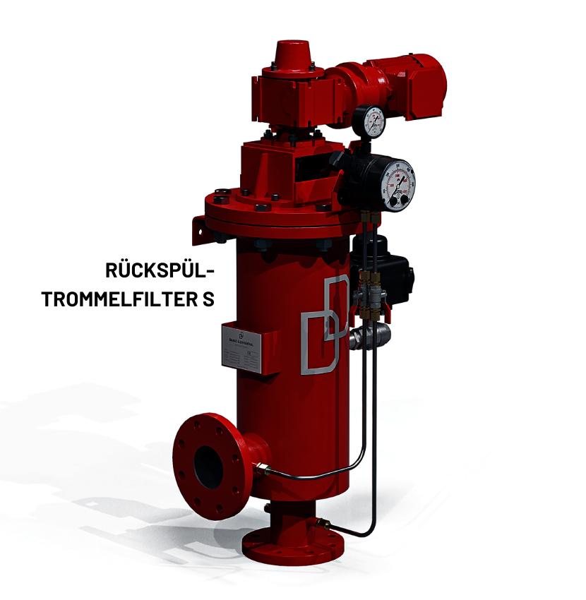 Rückspül-Trommelfilter S für Wasseraufbereitung in Industrie