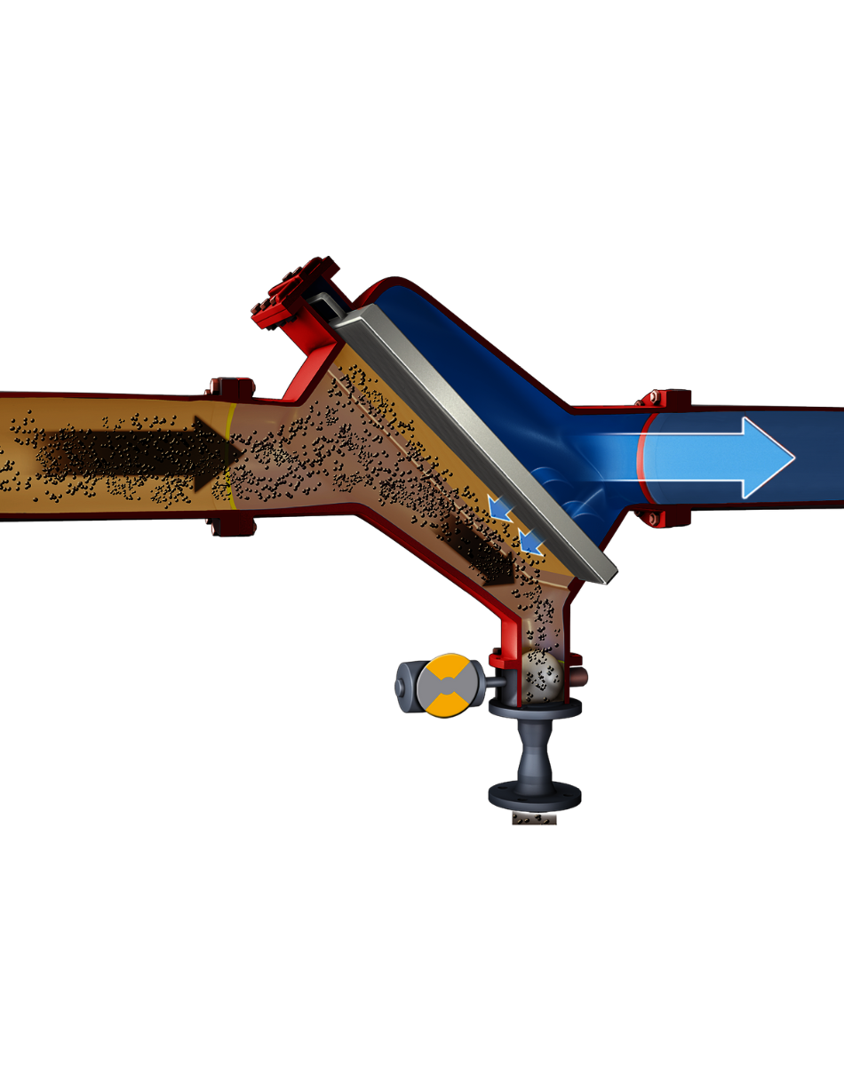 backwash function of the plate filter