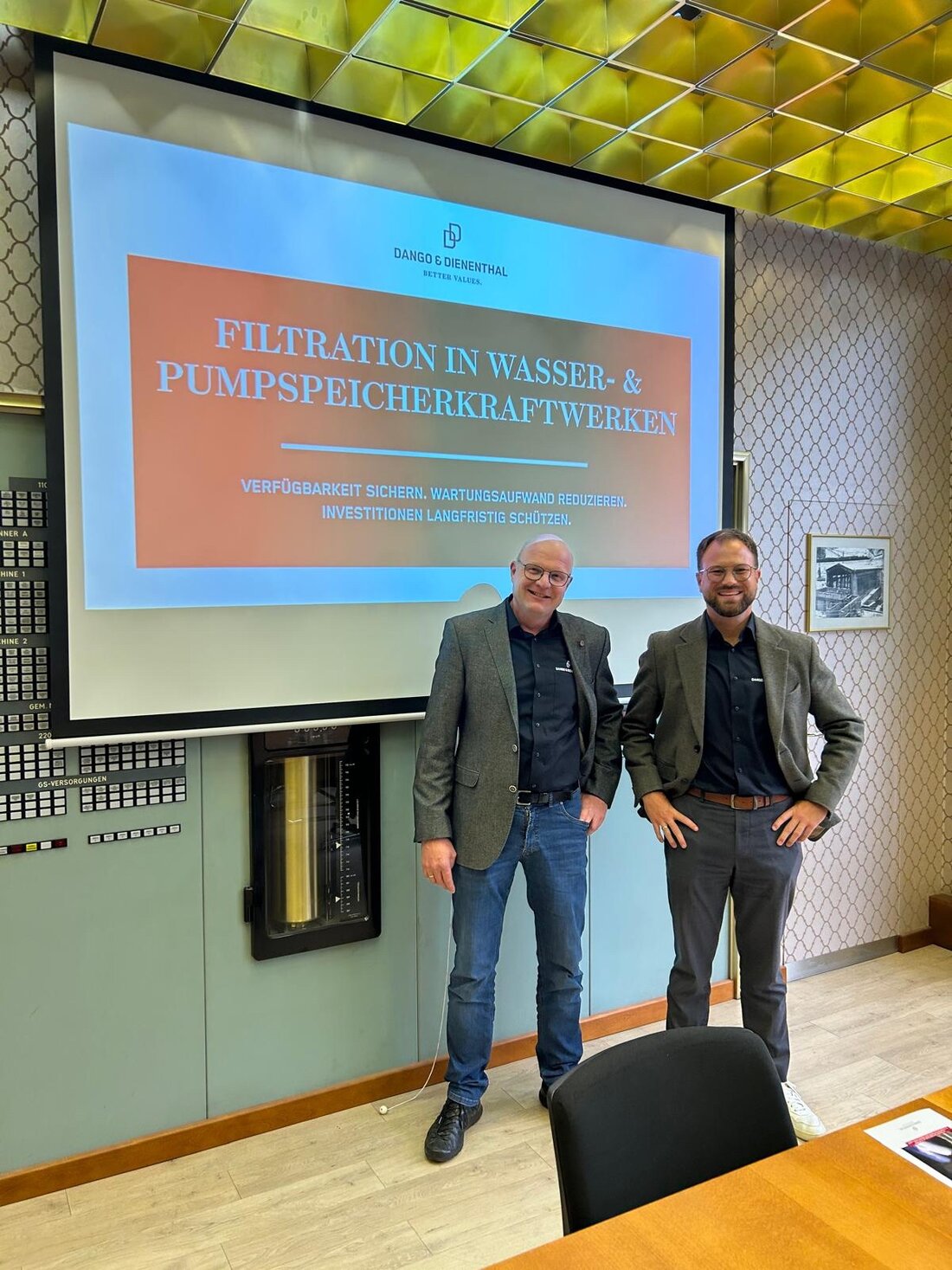 Wasserfiltration in Kraftwerken