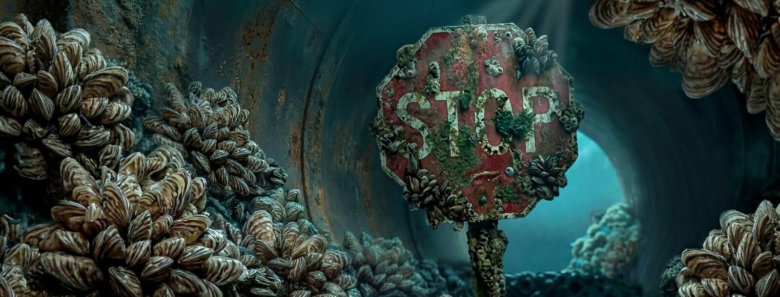 Muschelbefall Headerbild