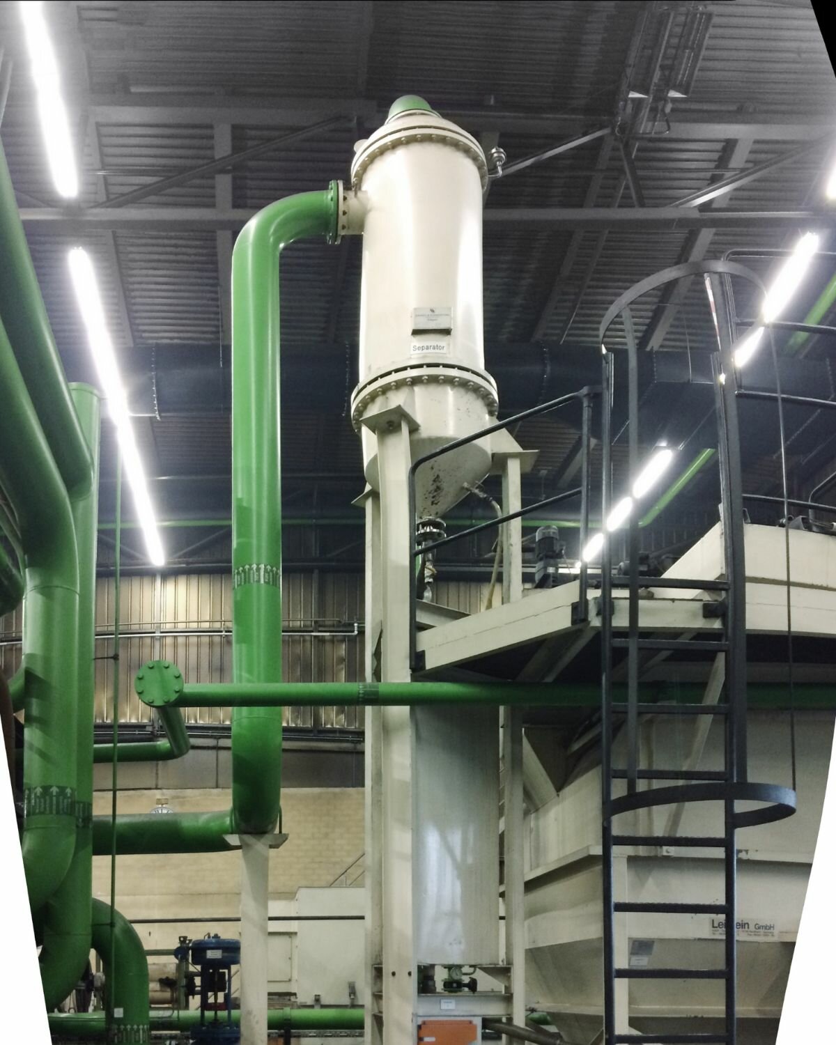 Separator im Einsatz
