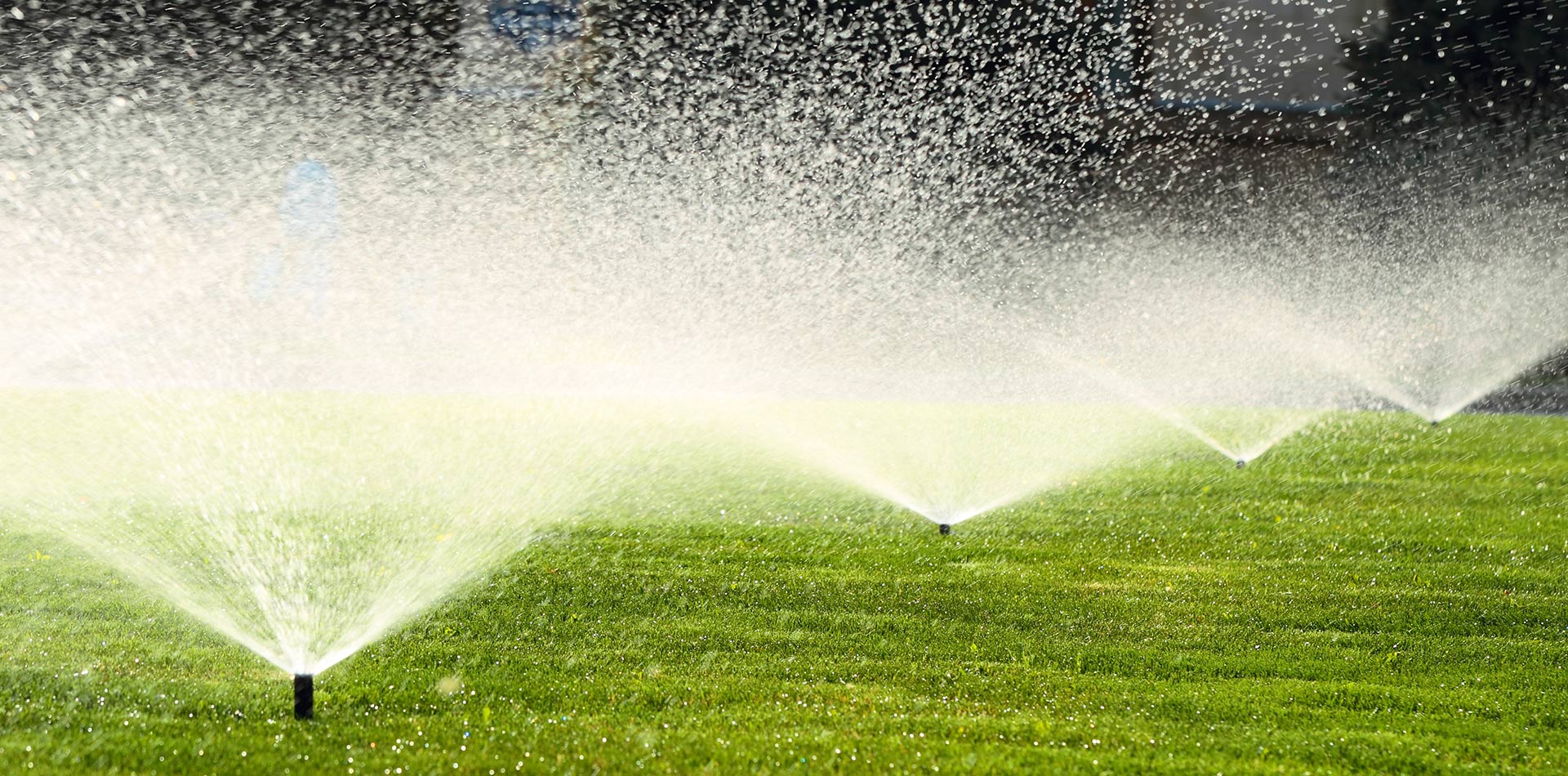 Sprinklersysteme im Einsatz